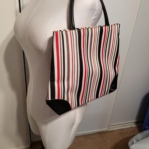 Striped Purse